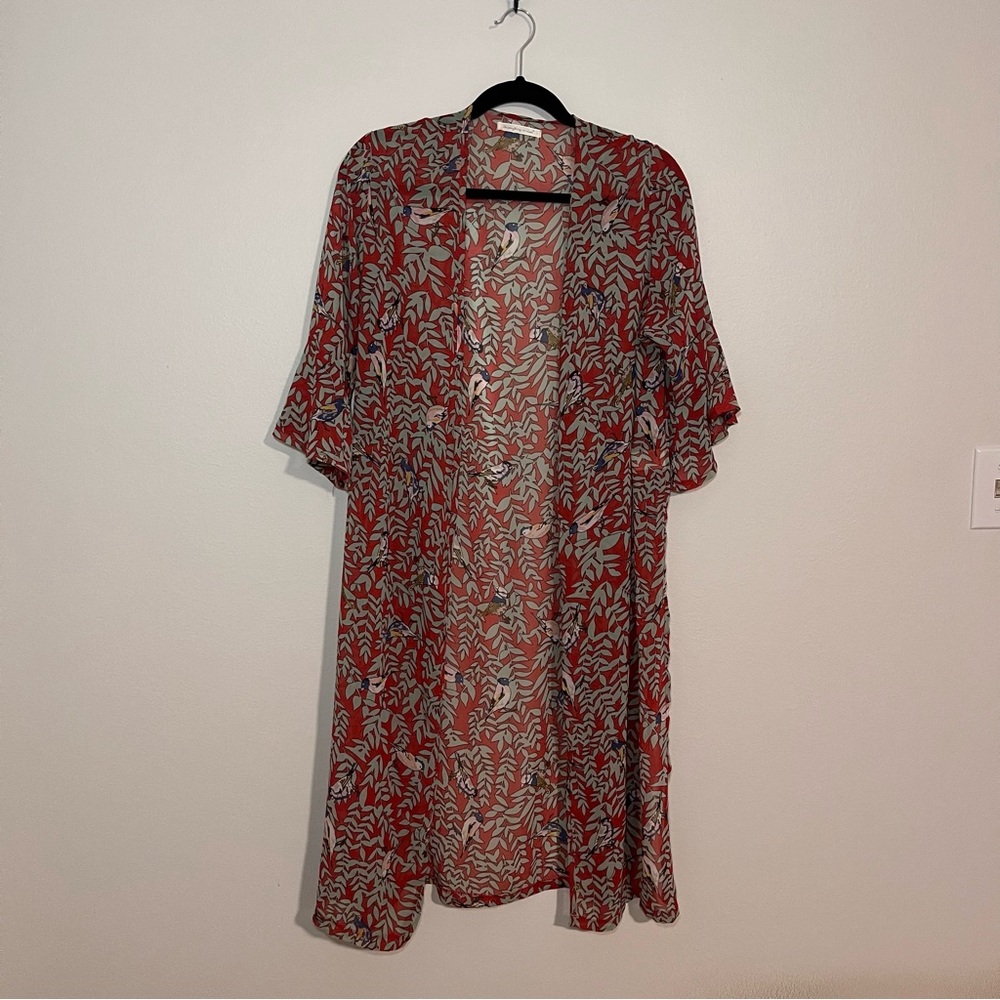 Do‎ Everything In Love • Bird & Leaf Pattern Kimono